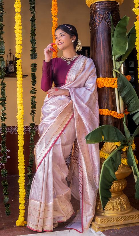 Shop from Singhania's Authentic Festive Wear Sarees Online