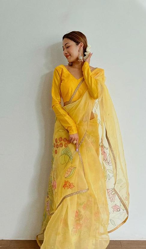 Shop from Singhania's Authentic Haldi Saree Collection Online