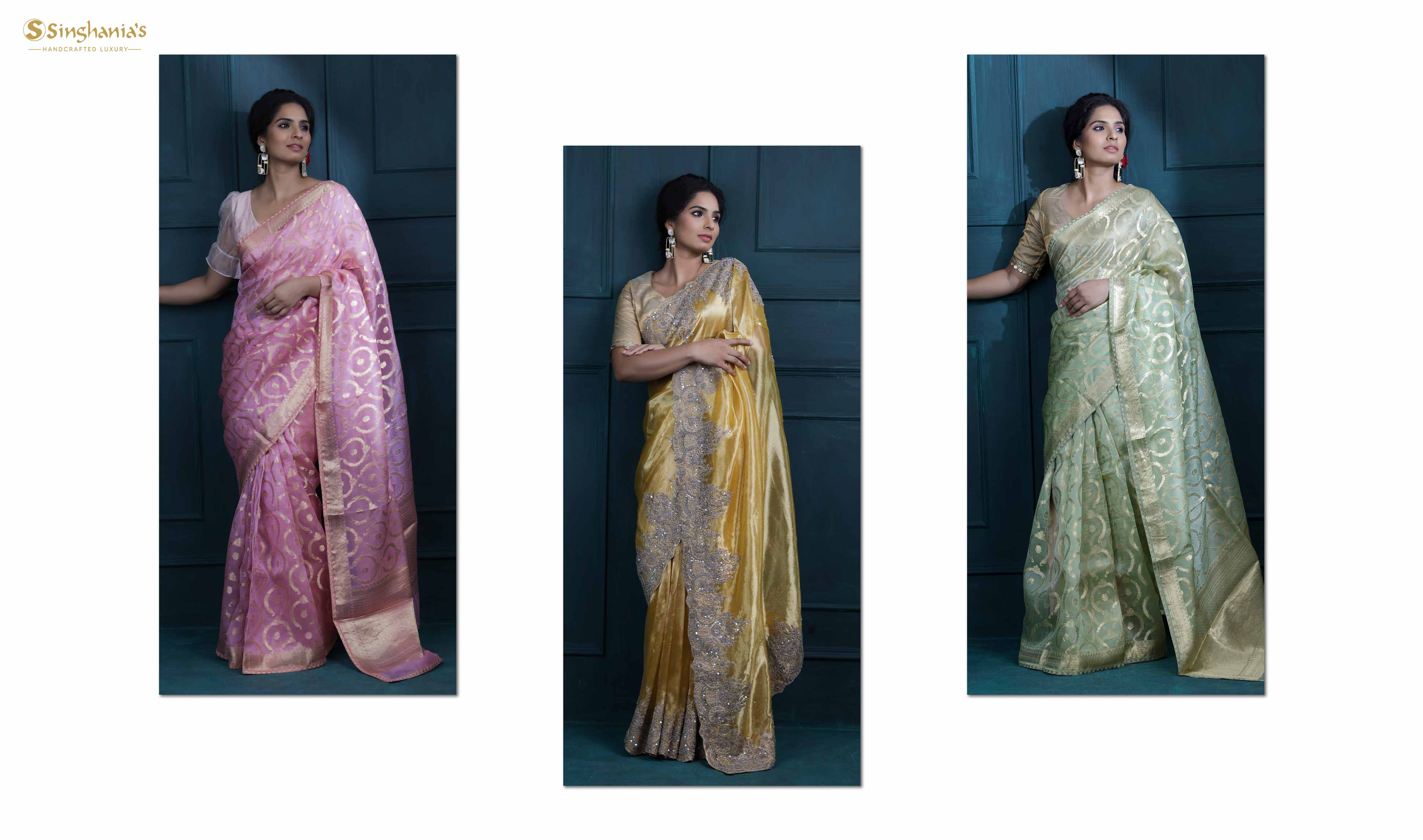 party saree wear