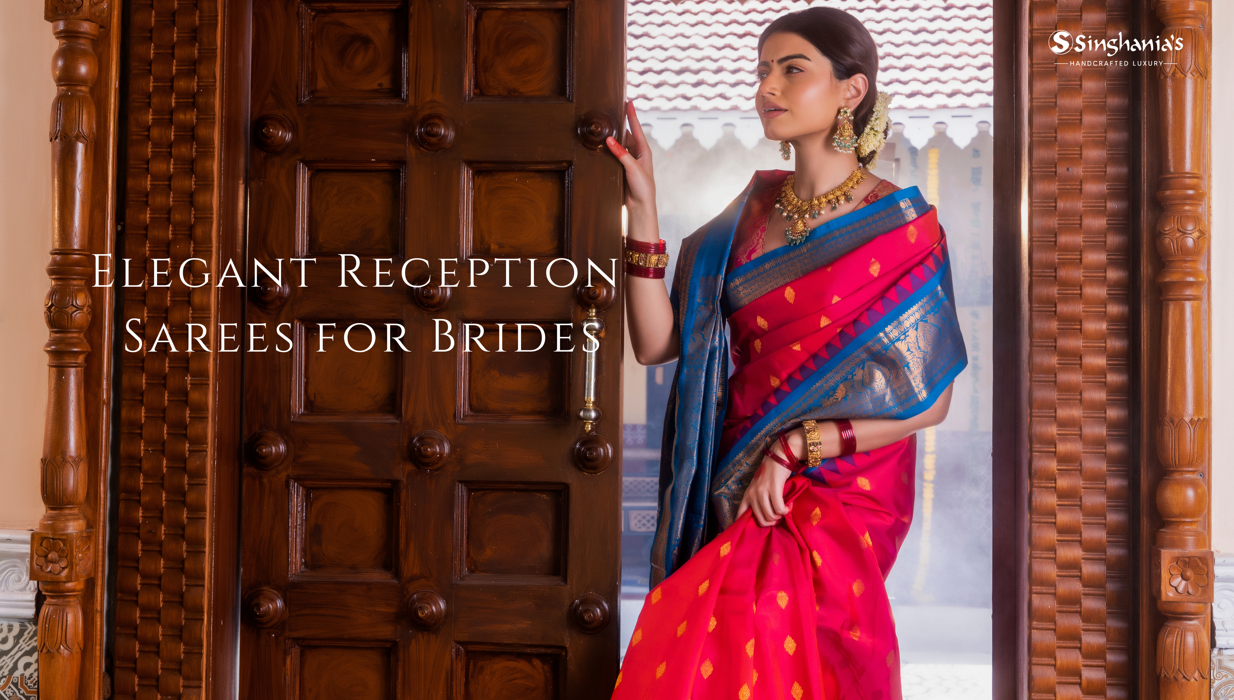 Elegant Reception Sarees for Brides: Top Styles to Make a Stunning Entrance