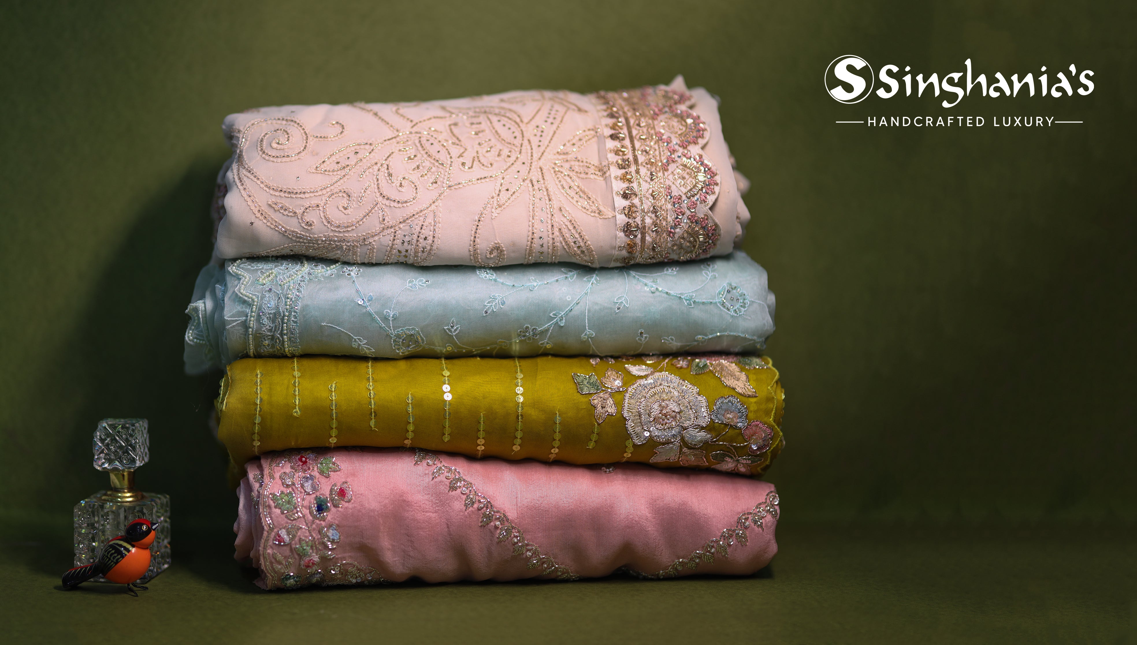 Handwork Saree Designs Unveiled