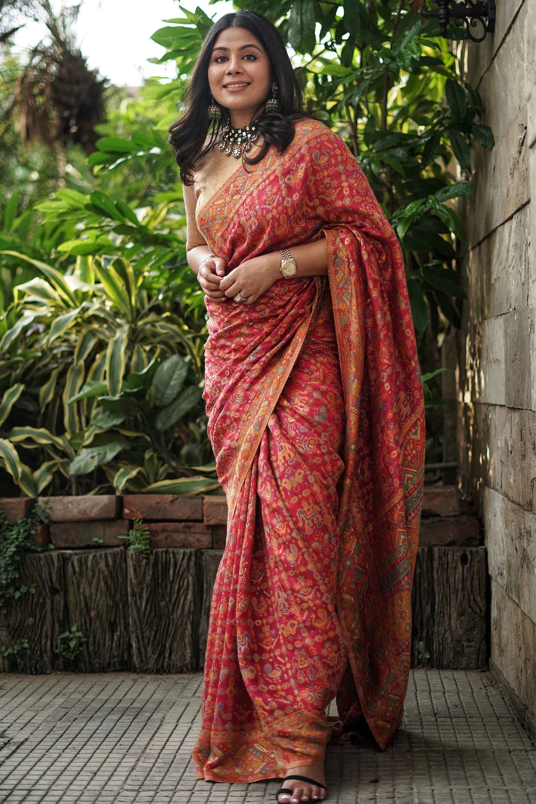 Style Like an influencer, Chikky Goenka - Premium Sarees Online