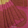 Spanish Yellow Matkaprinted Silk Saree With Bandhani Pattern