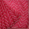 Paradise Pink Printed Organza Saree With Bandhani Pattern