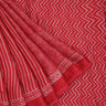 Desire Red Printed Satin Silk Saree - Singhania's